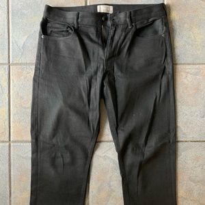 True Black Wash Athletic Denim